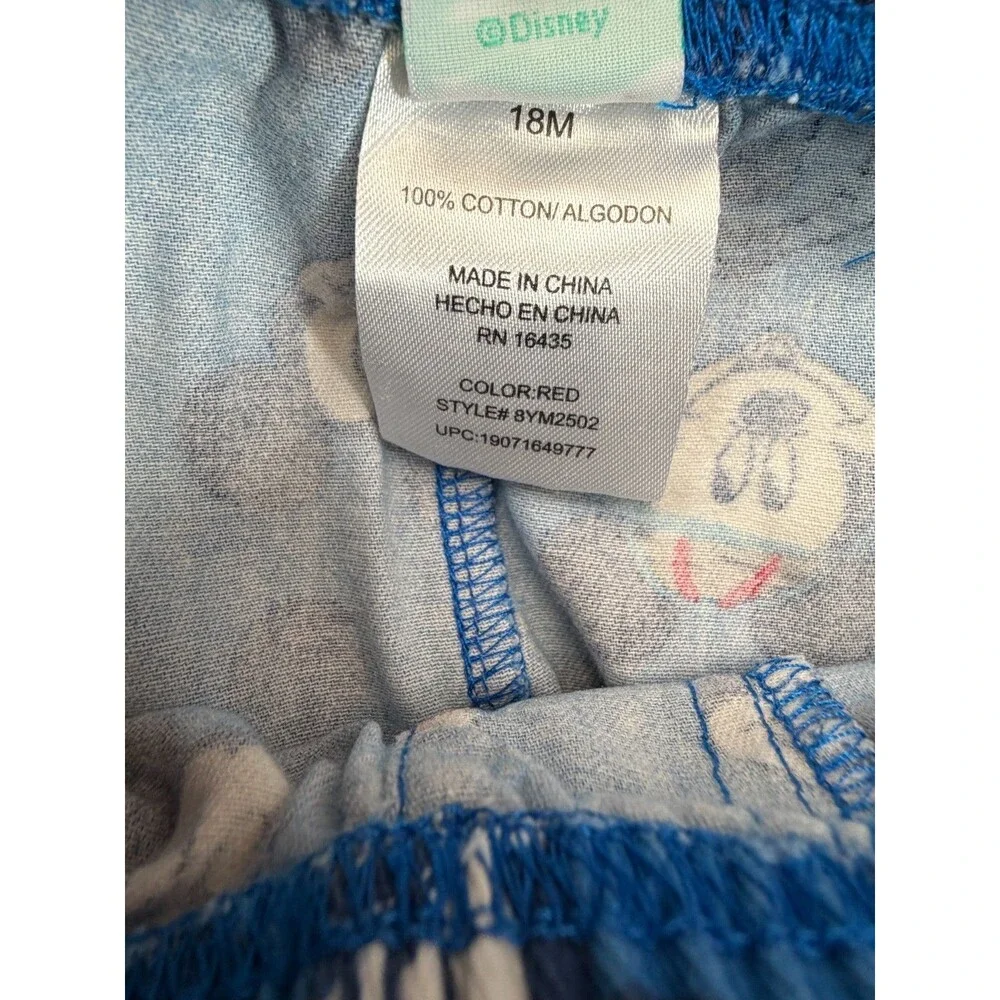 Baby Boys Pants Shorts Lot 18M Disney Baby Cat & Jack Carter’s Joggers